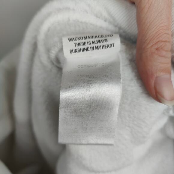 Wacko Maria Guilty Parties High Times Sweatpants Mens XXL (Fits Medium) White - Picture 10 of 12